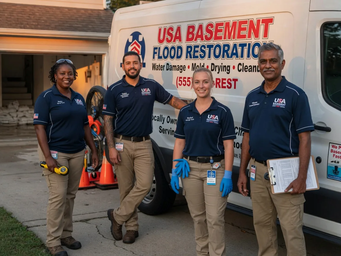 Basement Flood Cleanup company in Crawfordsville, IA